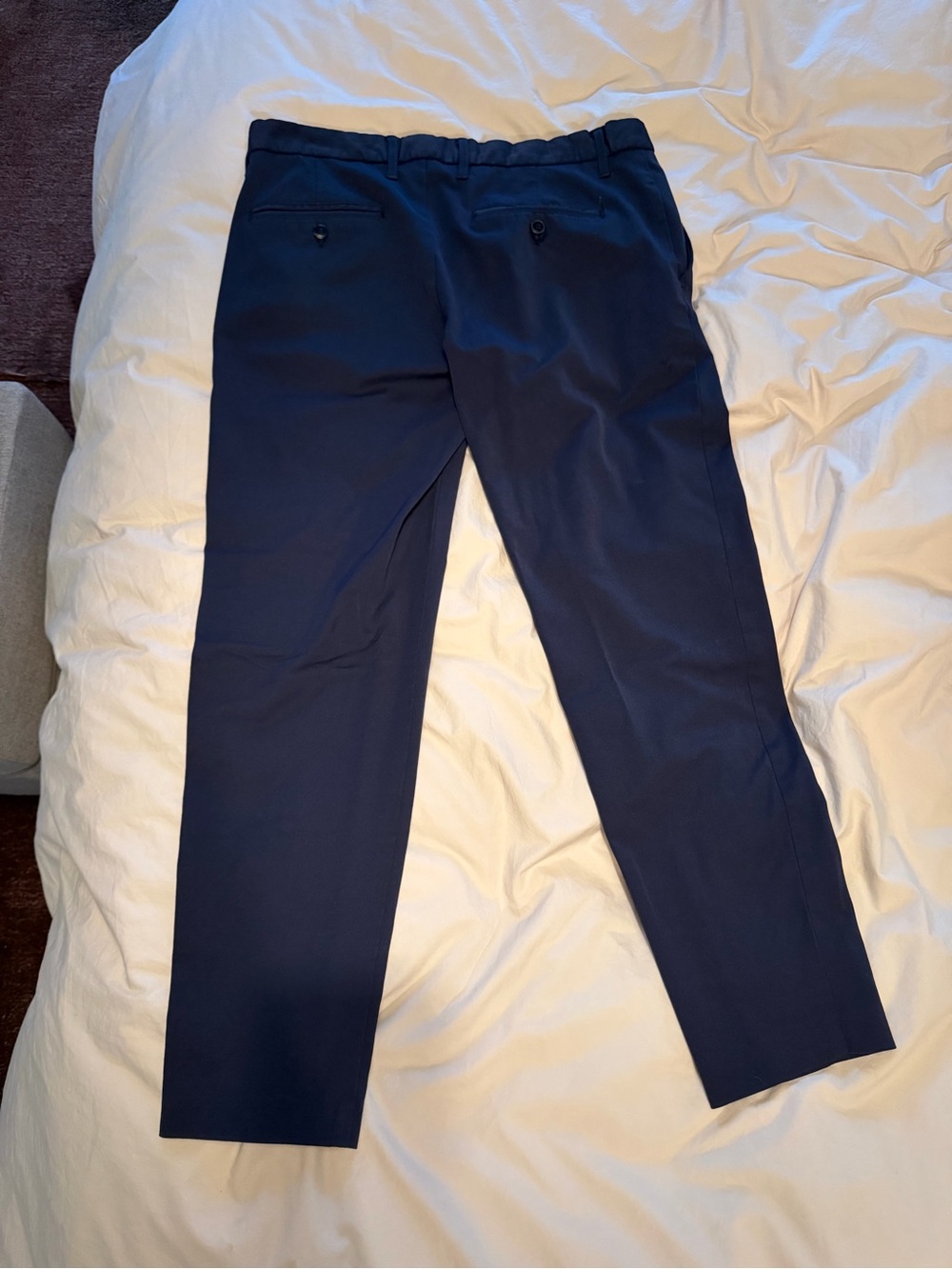 Zara Man Basic Navy Pants